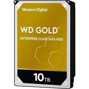 هارددیسک اینترنال وسترن دیجیتال مدل Gold WD101KRYZ ظرفیت 10 ترابایت