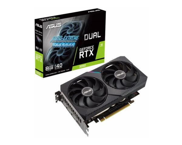 کارت گرافیک ایسوس RTX 3050 Dual 8GB