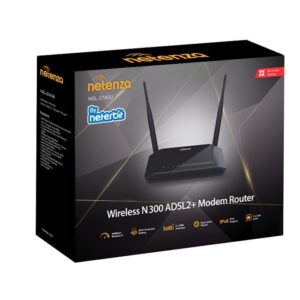MODEM neterbit ADSL2+ Wireless netenza NSL-2740U مودم روتر نتربیت