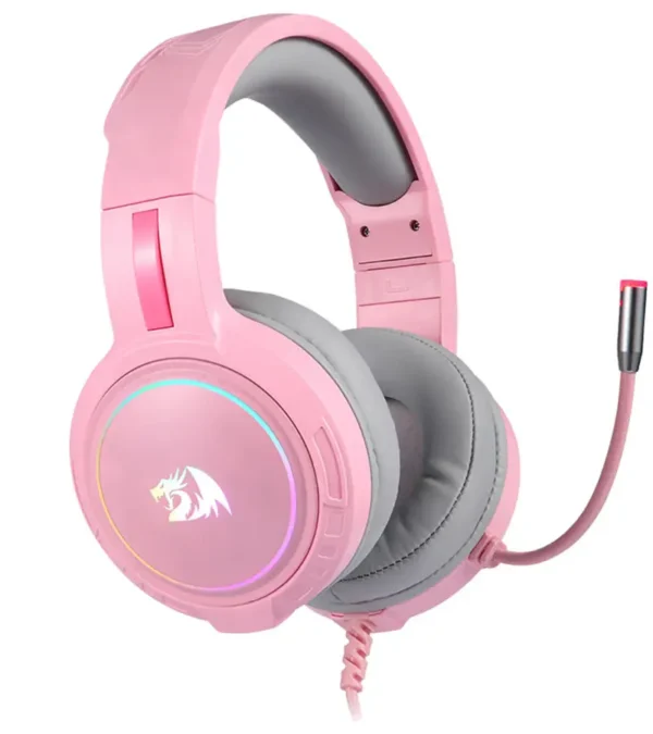 هدست گیمینگ ردراگون مدل Mento H270 Pink - Image 4
