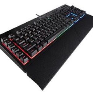 کیبورد مخصوص بازی کورسیر مدل K55 RGB Gaming Keyboard