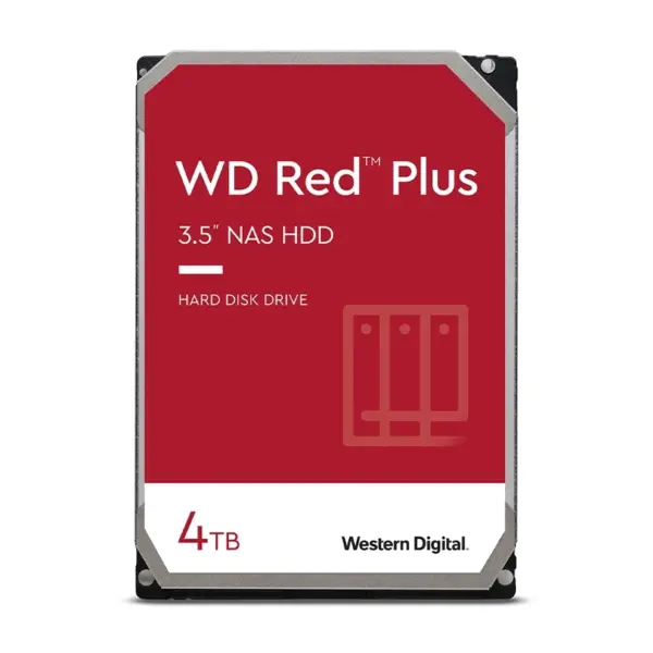 هارد دیسک اینترنال وسترن دیجیتال مدل Red Plus 4TB