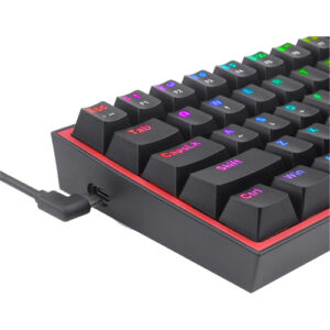 کیبورد ردراگون مدل Fizz K617 RGB Black