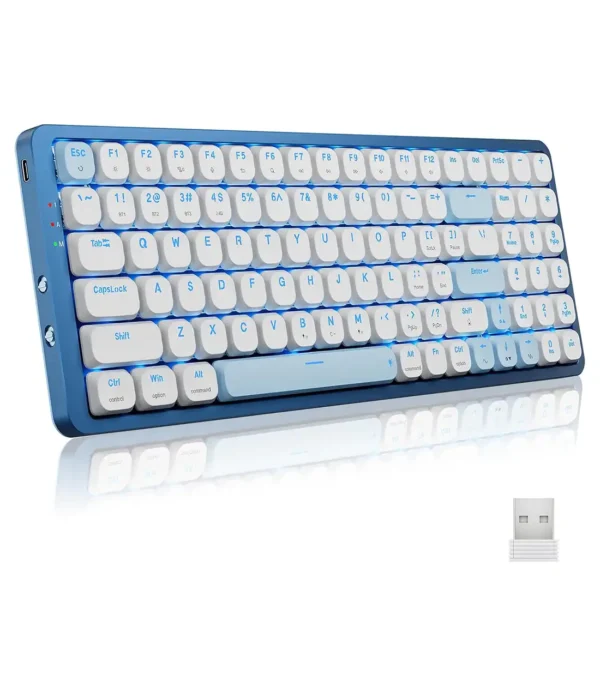 کیبورد بی سیم/باسیم گیمینگ ردراگون EVA PRO K684 WB RGB - Image 2