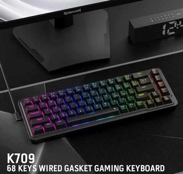 کیبورد مکانیکال گیمینگ ردراگون NOVA K709 RGB - Image 4