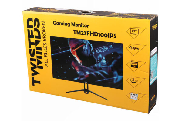 مانیتور 27 اینچ گیمینگ تویستد مایندز مدل Twisted Minds TM27FHD100IPS - Image 3