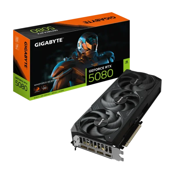 کارت گرافیک GIGABYTE RTX 5080 WINDFORCE OC SFF 16GB