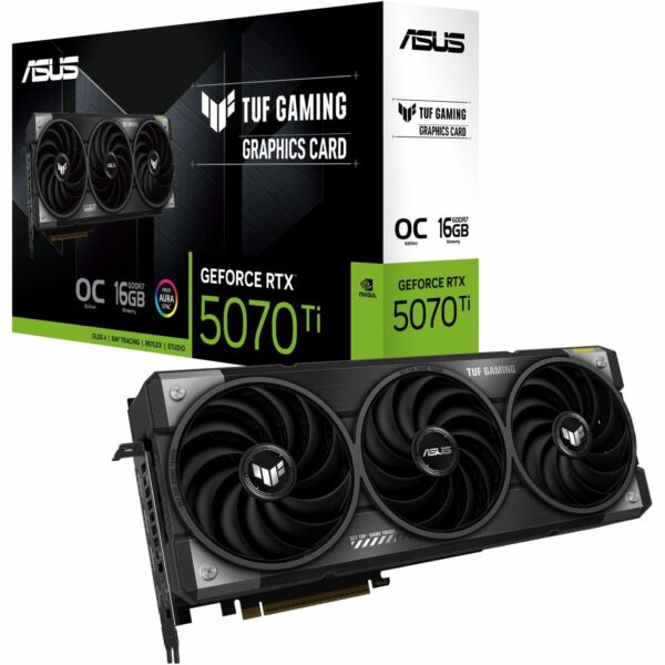 کارت گرافیک ASUS RTX 5070Ti TUF Gaming OC 16GB