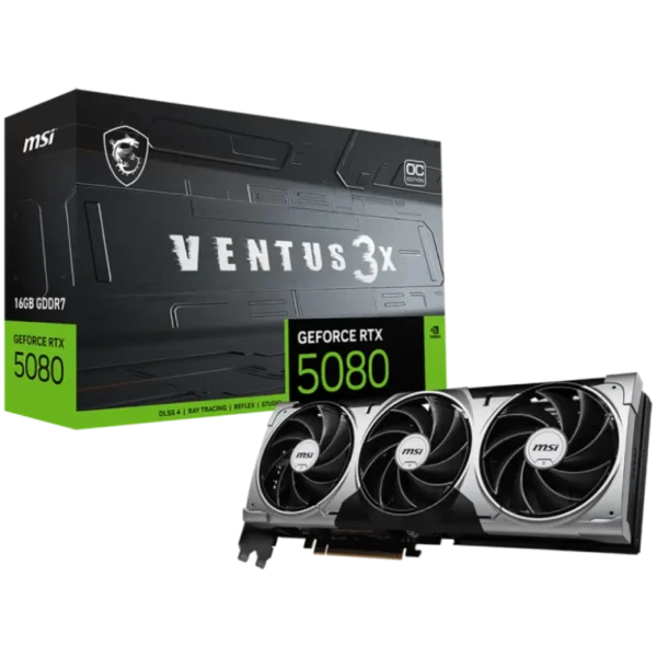 کارت گرافیک MSI RTX 5080 Ventus 3X OC 16Gb