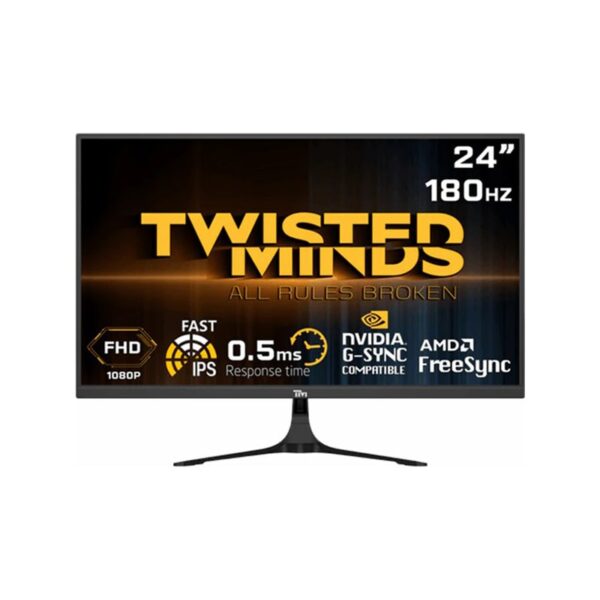 مانیتور 24 اینچ گیمینگ تویستد مایندز مدل Twisted Minds TM24FHD180IPS