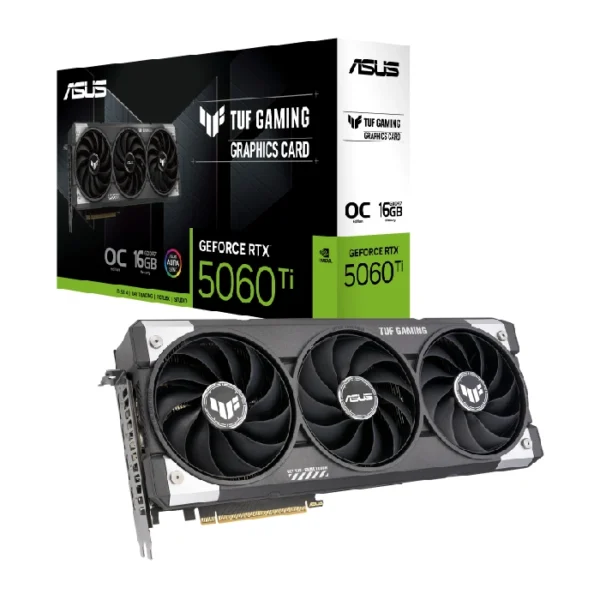 کارت گرافیک ایسوس TUF Gaming GeForce RTX 5060 TI 16GB OC Edition