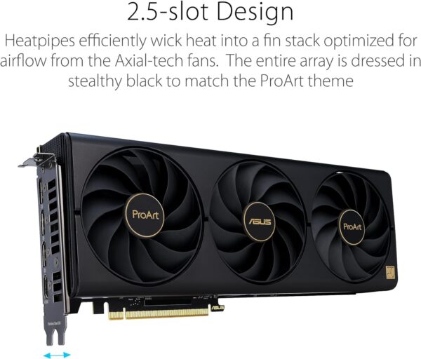 کارت گرافیک ایسوس ProArt GeForce RTX 4080 SUPER OC Edition 16GB - Image 5