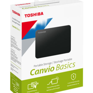 حافظه اچ دی دی اکسترنال 4 ترابایت TOSHIBA HDD 4TB CANVIO Basics