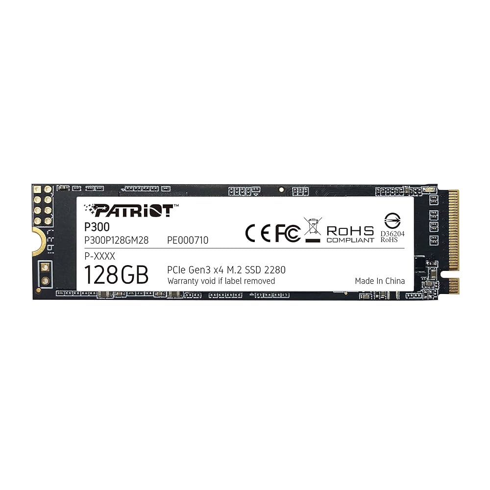 SSD M.2 PATRIOT 128GB P300 حافظه اس اس دی