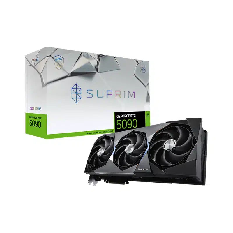 کارت گرافیک ام اس آی مدل GeForce RTX 5090 32G SUPRIM SOC