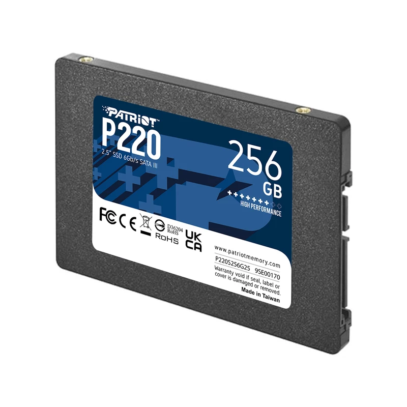 SSD SATA P220 256GB PATRIOT حافظه اس اس دی اینترنال