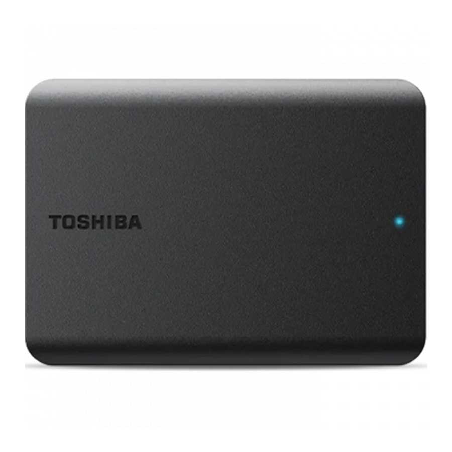 حافظه اچ دی دی اکسترنال 2 ترابایت TOSHIBA HDD 2TB CANVIO Basics - Image 2