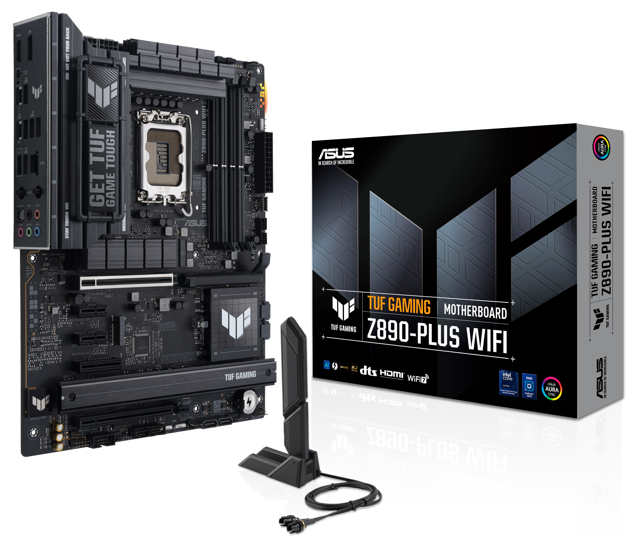 مادربرد ایسوس TUF GAMING Z890-PLUS WIFI DDR5