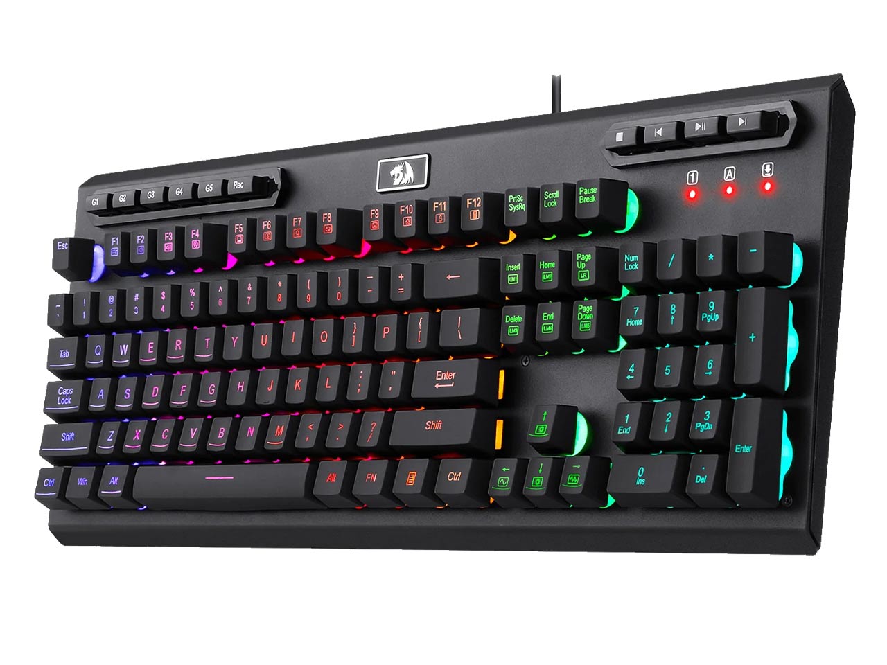 کیبورد گیمینگ ردراگون مدل Redragon Aditya K513 RGB - Image 2